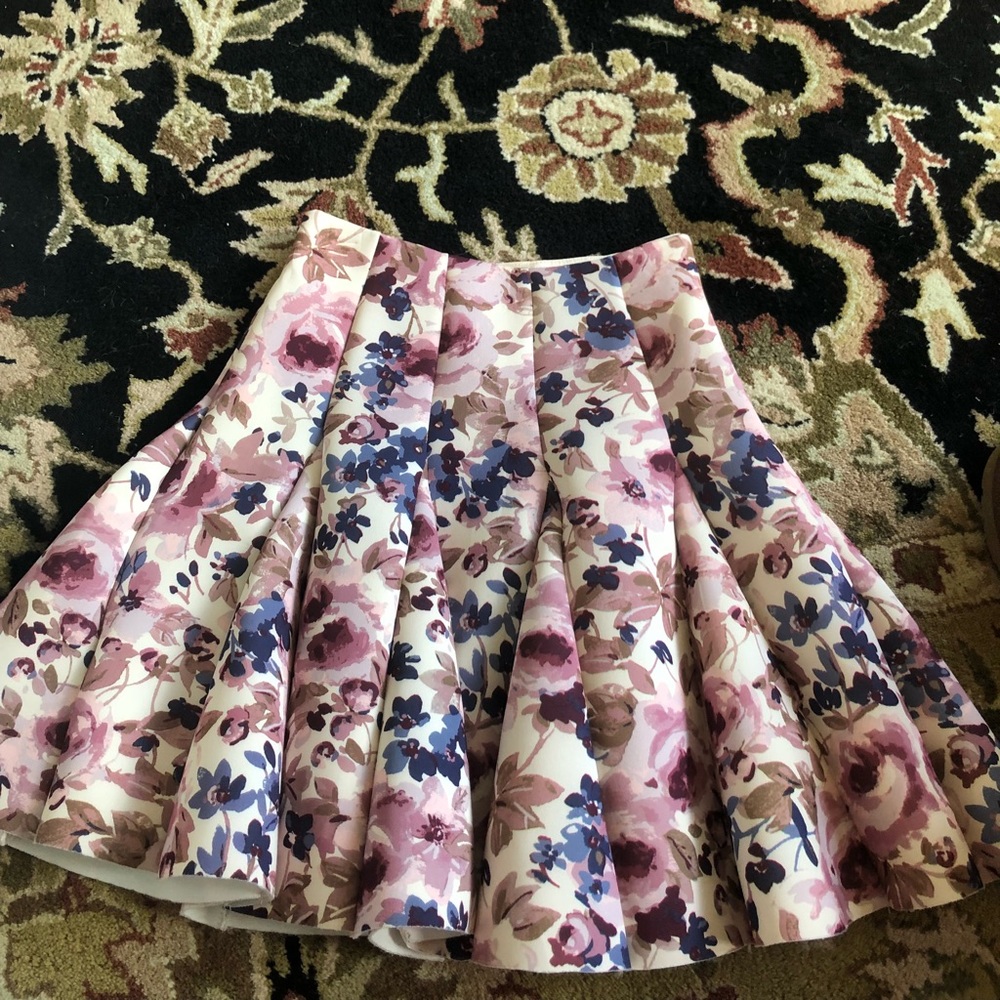 Lauren Conrad Floral Skirt